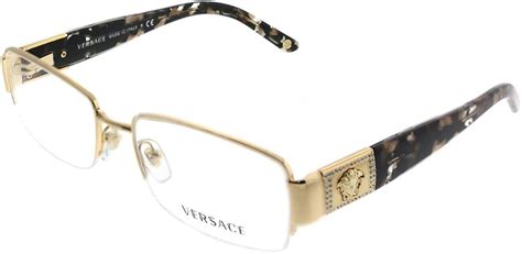 gold frame versace glasses|clear and gold versace glasses.